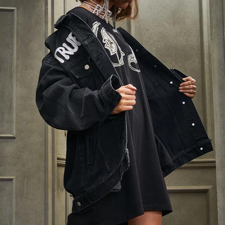TCH Moderate Denim Jacket Unisex-2