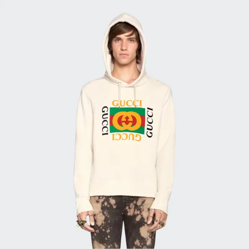 GUCCI Oversize Sweatshirt With GUCCI Logo POIZON