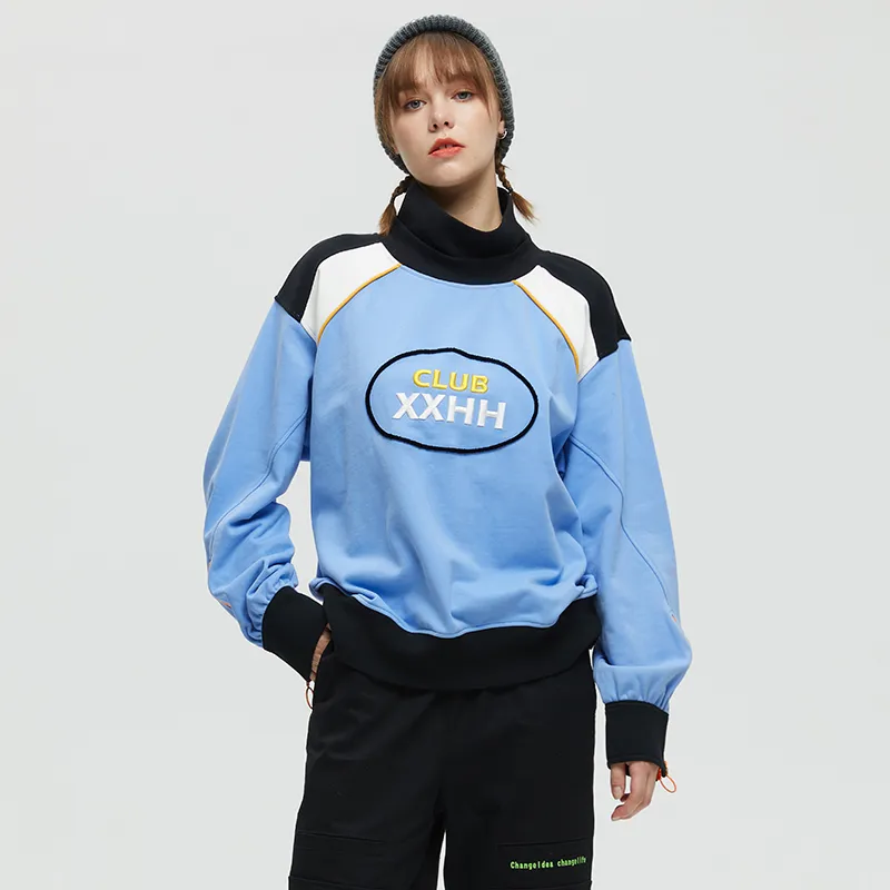 Clubxxhh Sweatshirts Unisex Blue-2