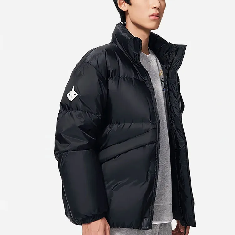 LiNing Professional Basketball Series Down Jacket Men's Black-5