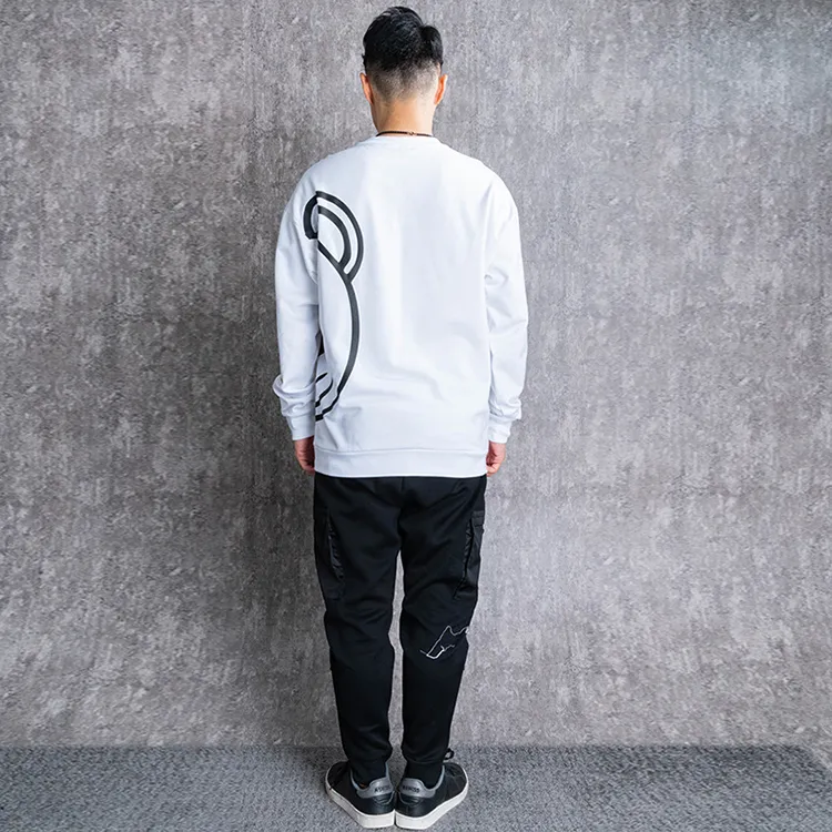 MOSCHINO Sweatshirts Men White-2