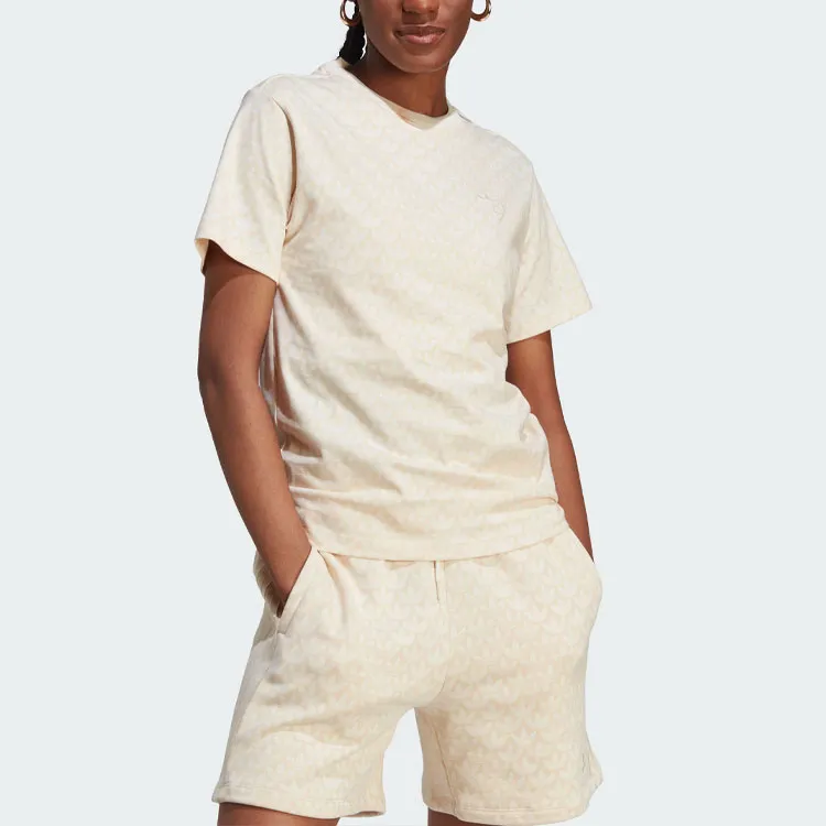 Adidas Originals T Shirt Women's Wonder White-1