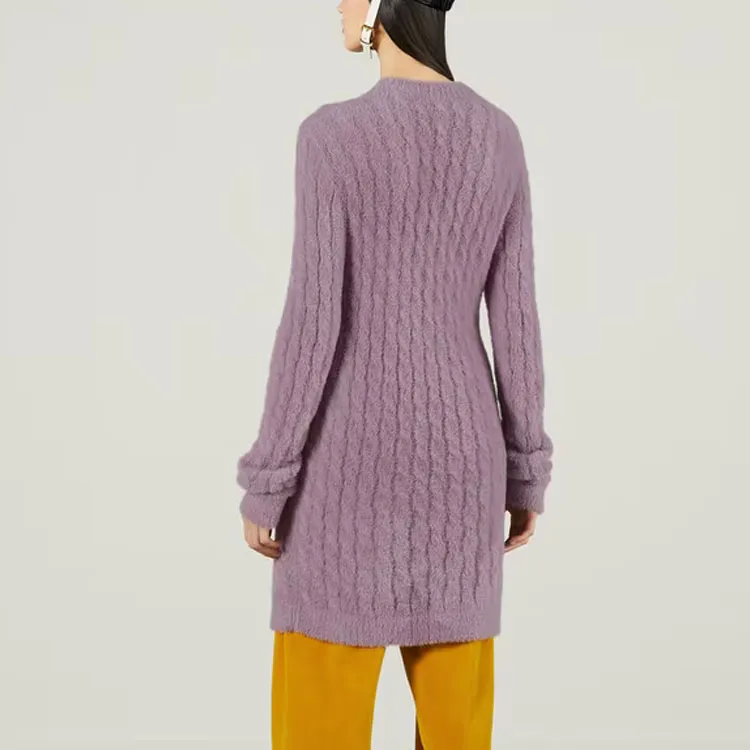 GUCCI x Adidas FW22 Long Sleeved Dresses Women's Purple-4
