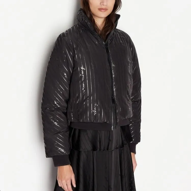 ARMANI EXCHANGE Puffer Jackets Women's Black-1