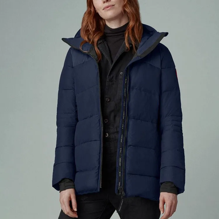 Canada Goose HyBridge Series Down Jackets Women's Cerulean Ocean Blue-2