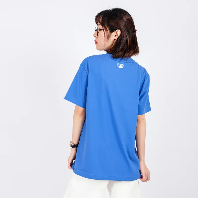MLB Set-in Sleeve T-Shirt Unisex Blue-4