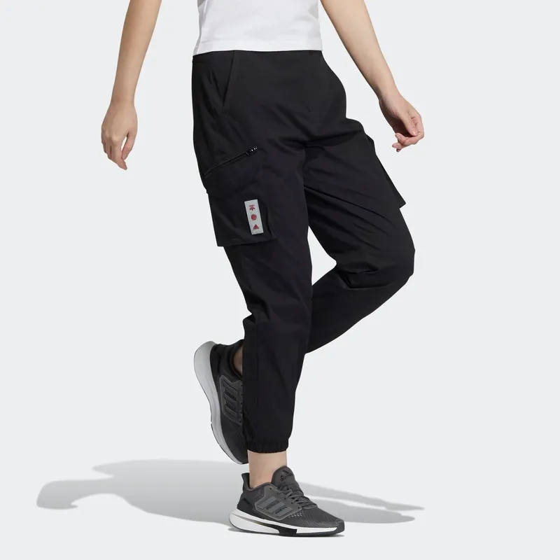adidas CNY Women'ss Woven Pants Black-4