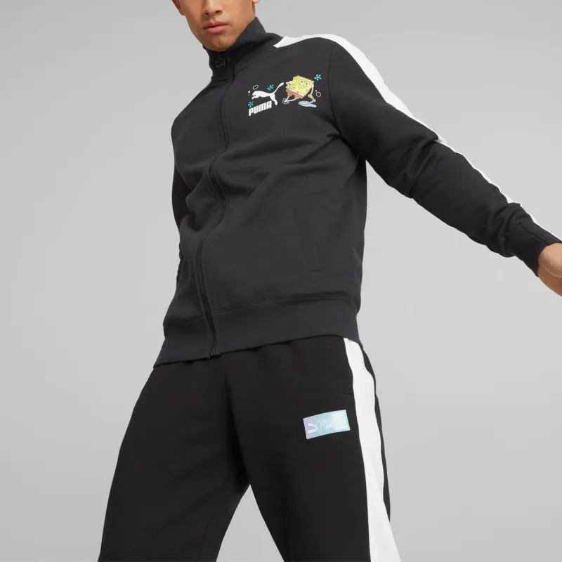 PUMA X SPONGEBOB Jackets Unisex Black-4