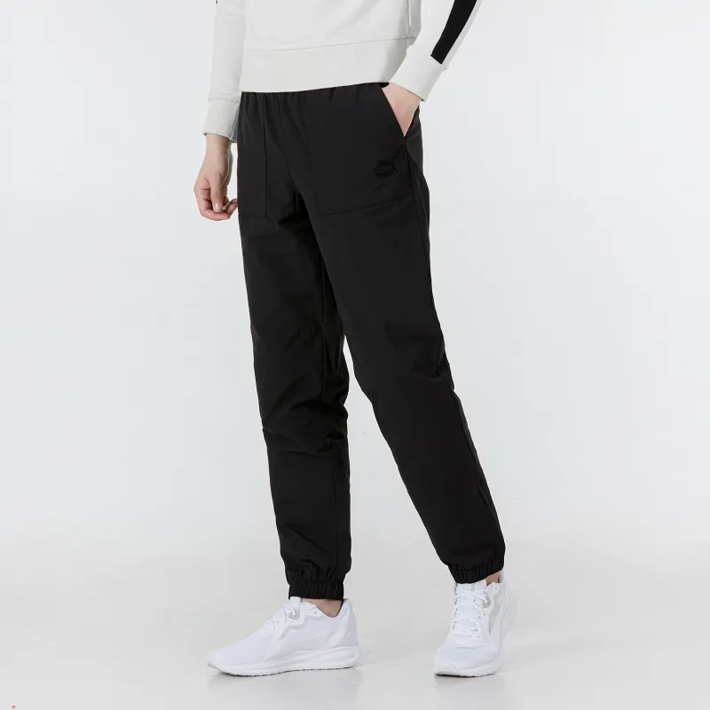 PUMA Knitted Sweatpants Men Black-4
