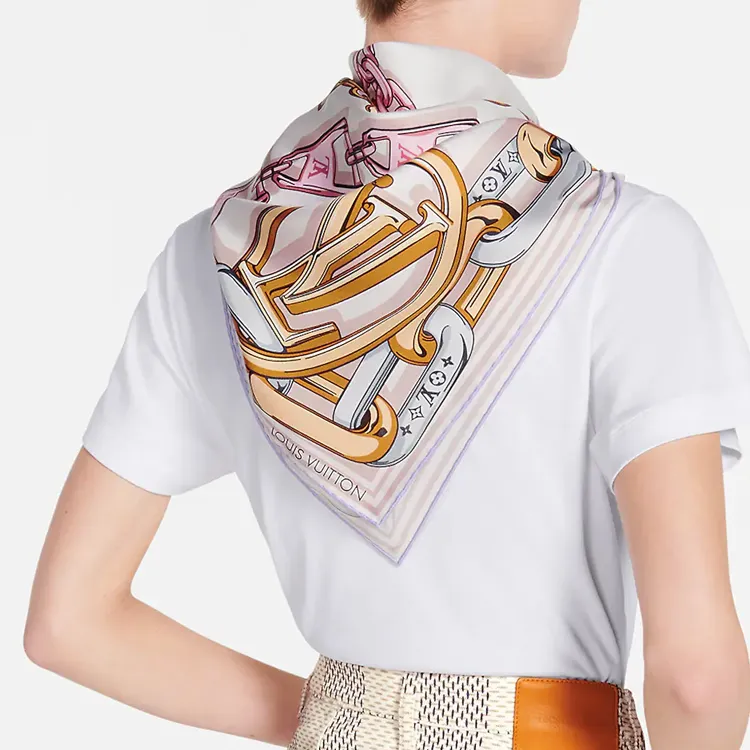 LOUIS VUITTON Bejeweled Square 90-3