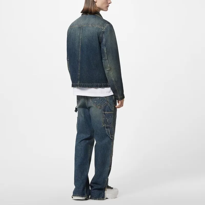 LOUIS VUITTON Workwear Denim Jacket-4