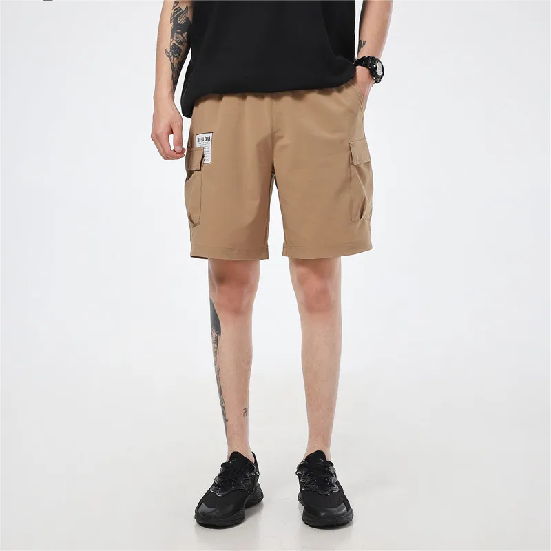 Adidas Neo Loose Fit Shorts Men's Khaki-2