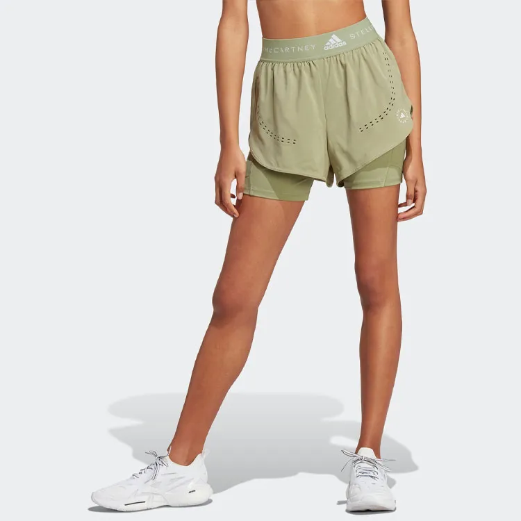 Adidas Sports Shorts Women's Tent Green-2