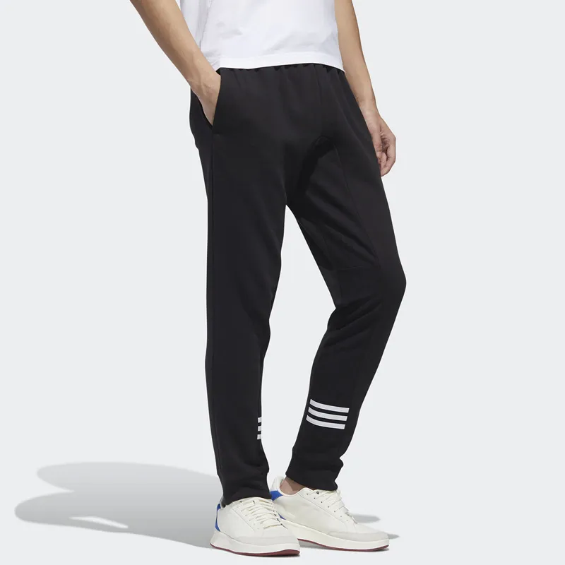Adidas Knitted Sweatpants Men Black-3