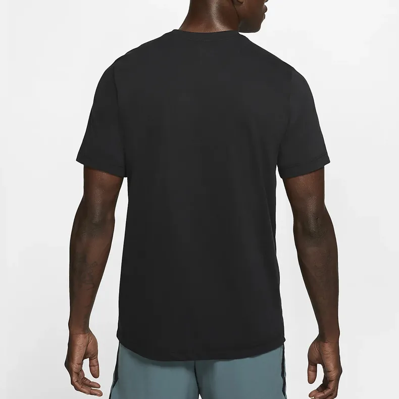 Nike T Shirts Men Black-2