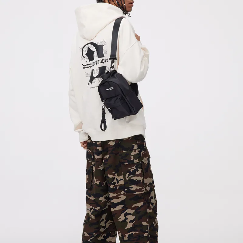 DANGEROUSPEOPLE Crossbody Bag Unisex Black-4
