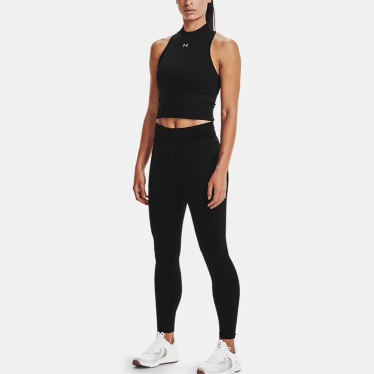 Under Armour Seamless Yoga Pants Women's Black-4