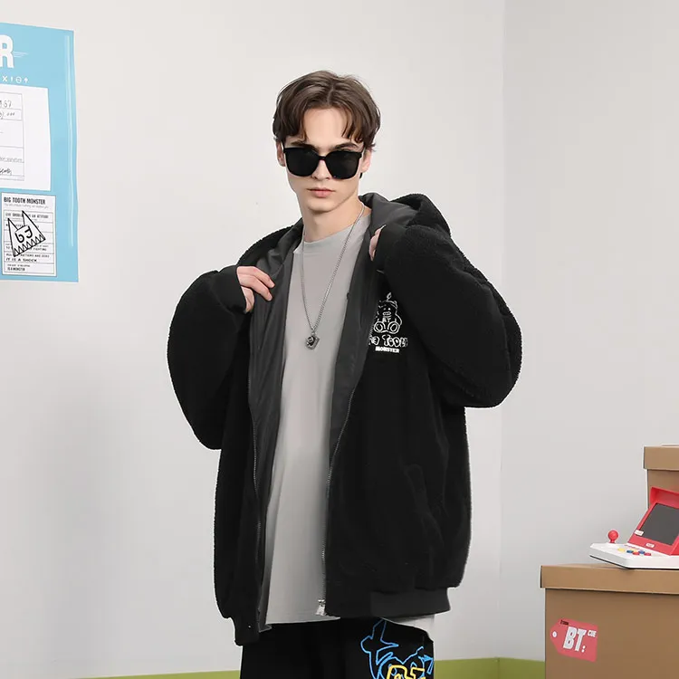 BIRDTALK Velvet Jackets Unisex-4