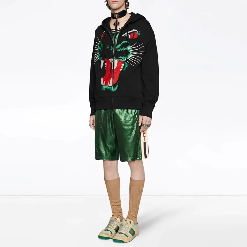 GUCCI Panther Face Hoodie-1