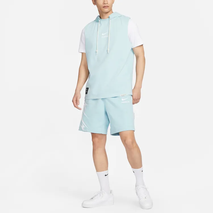 Nike SS23 Resistant High Basketball Series Basketball Shorts Men's Ecstatic Ocean Blue-2