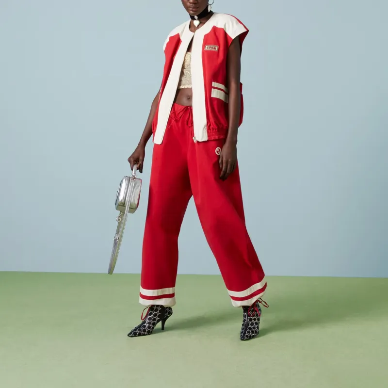 GUCCI Interlocking G Logo Pants-1