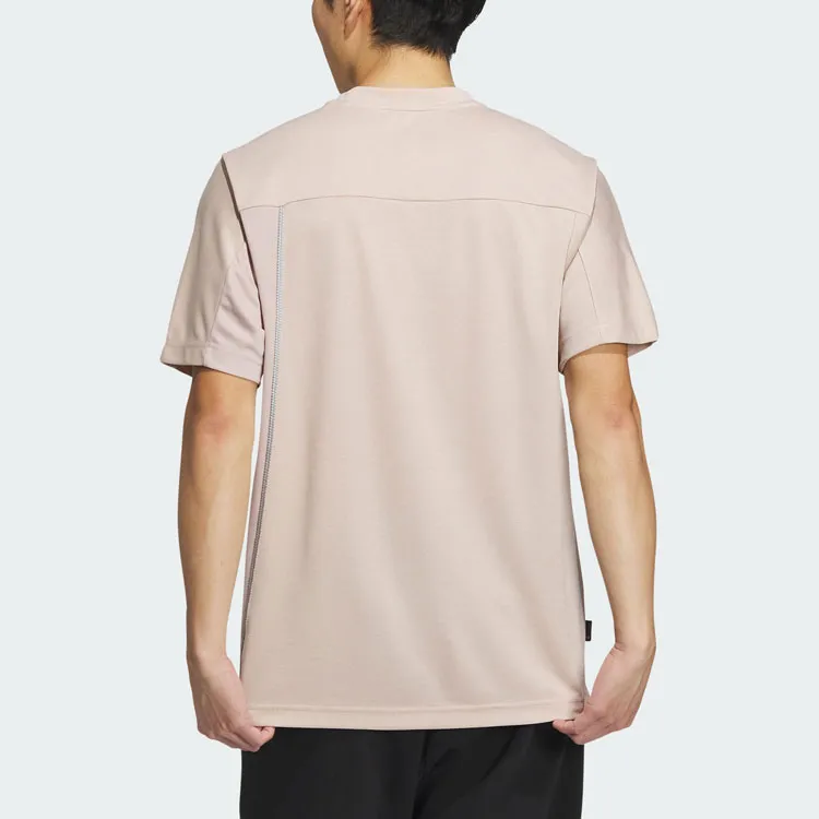 Adidas T Shirts Unisex Wonder Taupe-2