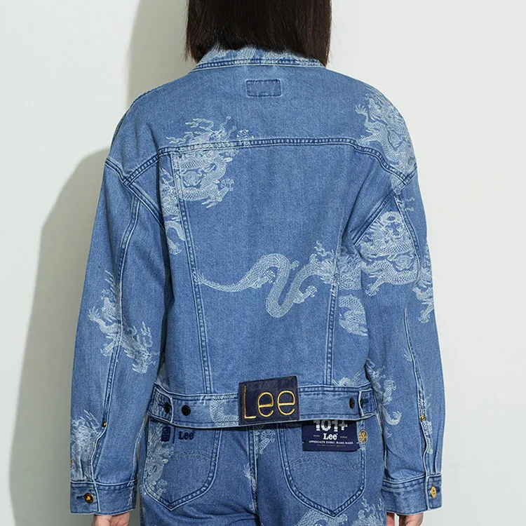 Lee Denim Jackets Women's Medium Blue-3