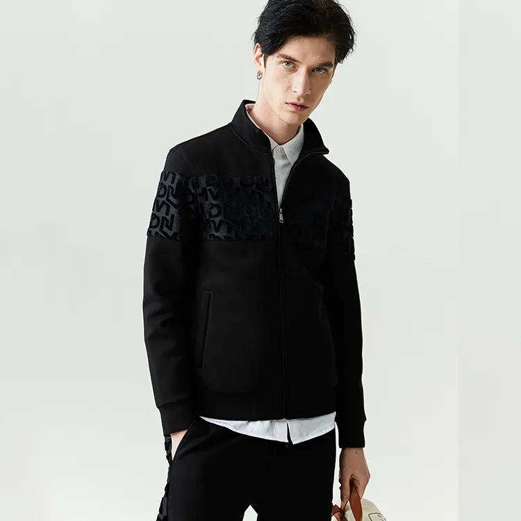 DAVID NAMAN Sweatshirts Men Black-3