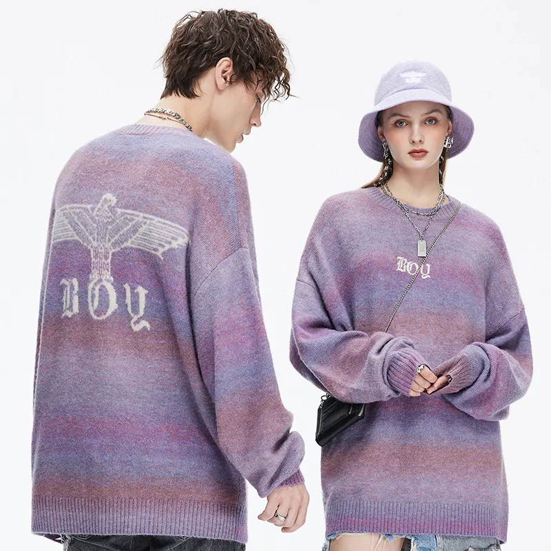 Boy London Sweater Unisex Purple-2