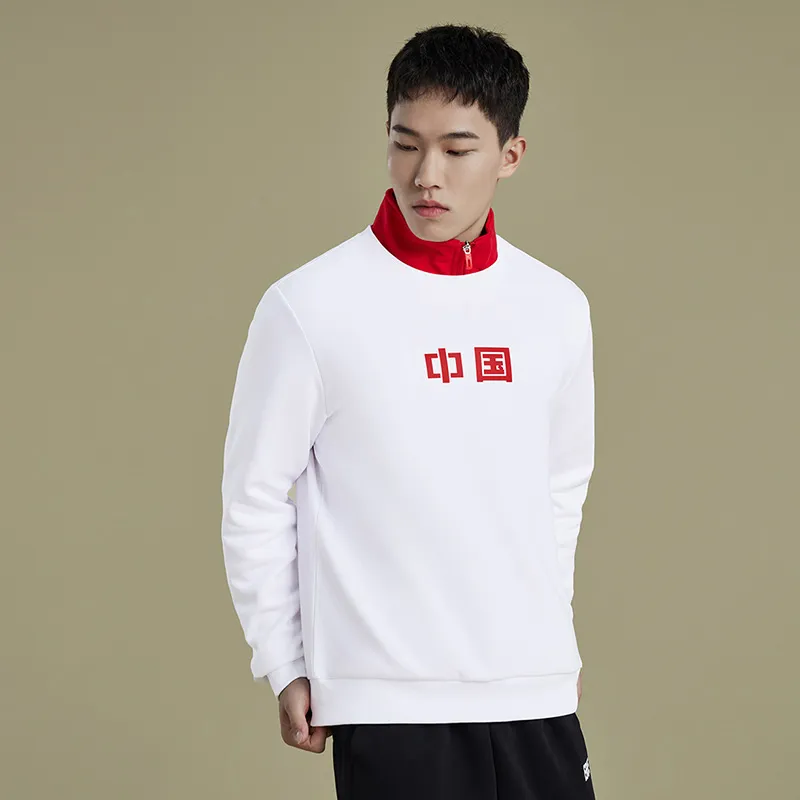 Erke Sweatshirts Men True White-5