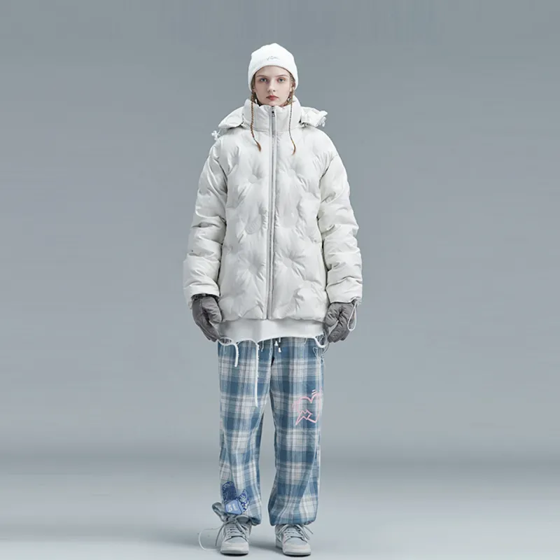 Guuka Puffer Jacket Unisex Ecru-4