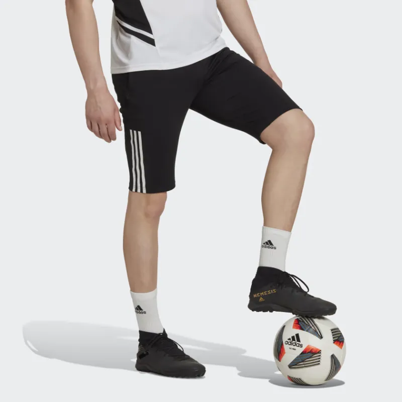 Adidas SS23 Tiro 23 Competition Training Half Pants Soccer Bottom Men's Black-1