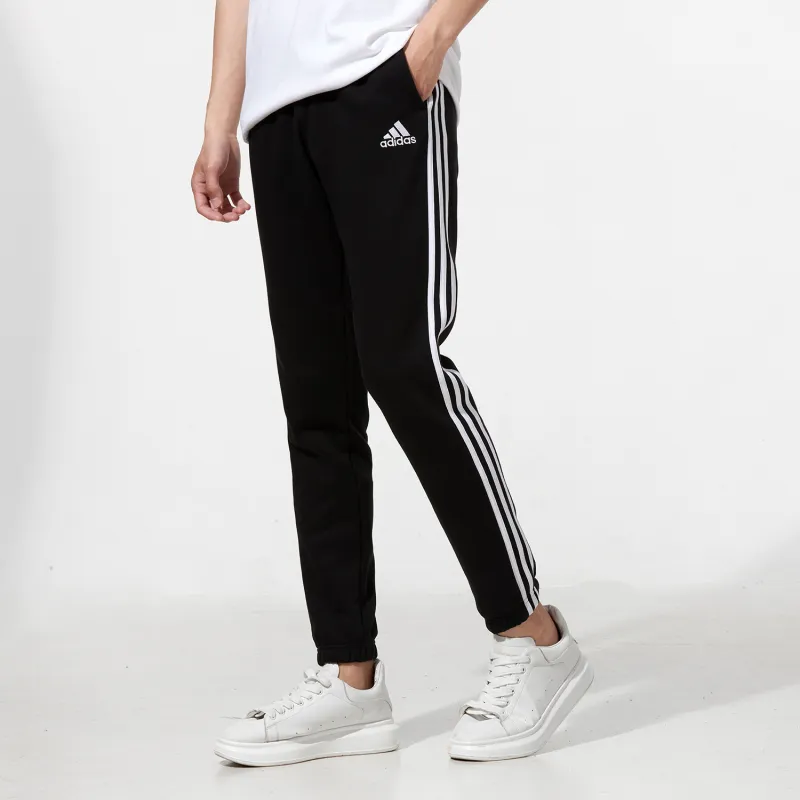 Adidas Knitted Sweatpants Men's Black-4