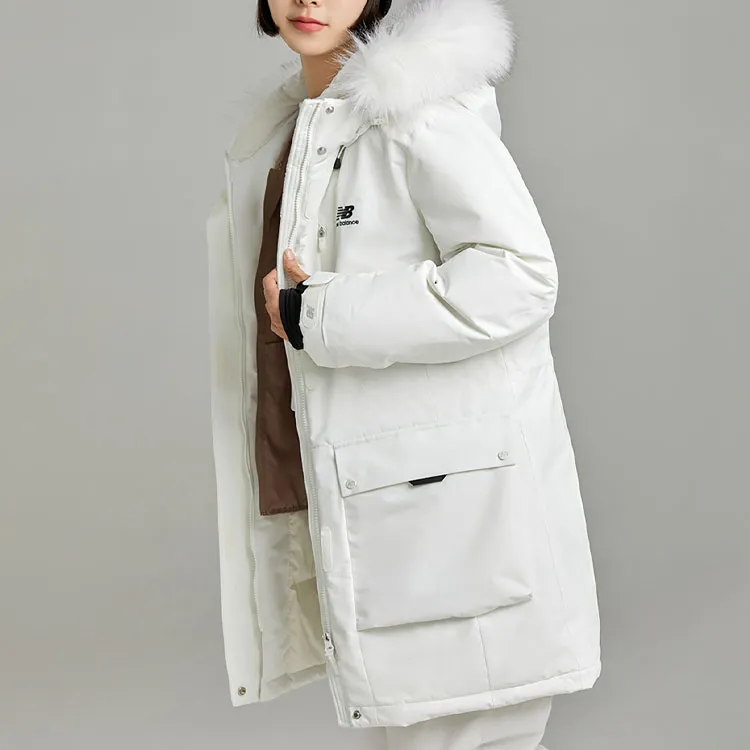 New Balance Down Jackets Women's White-6