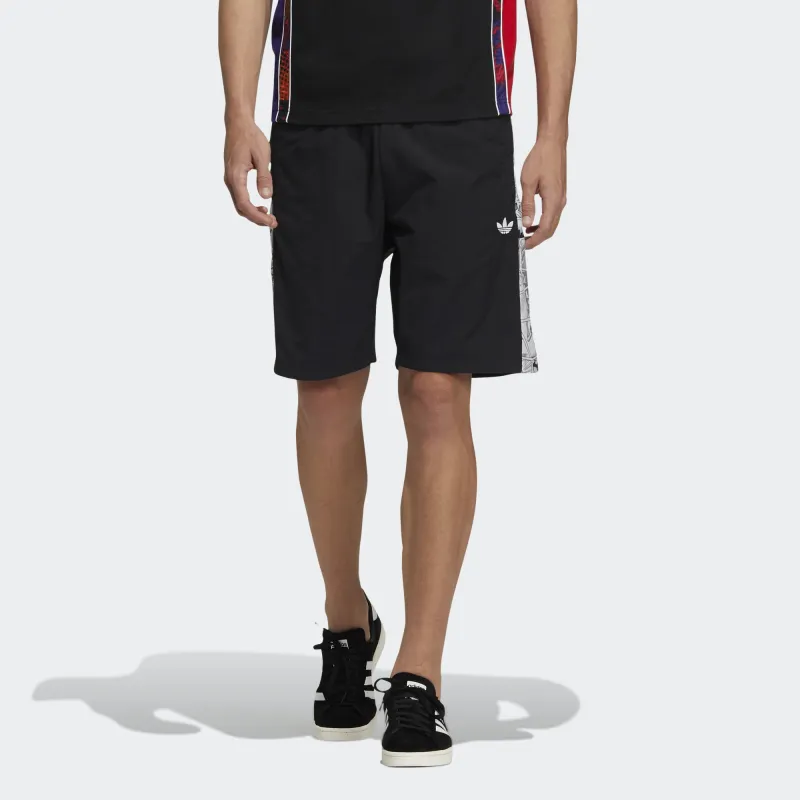 Adidas Originals Manga Sports Shorts Men Black-1