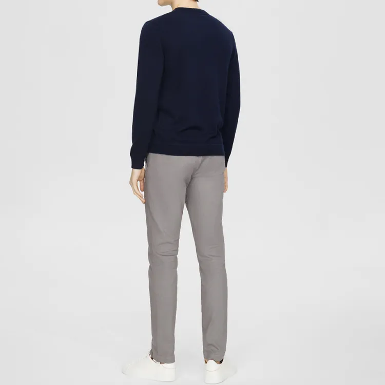 THEORY Cashmere Sweaters Men Dark Blue-2