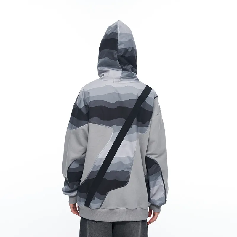 BLINDNOPLAN Hooded Loose Fit Sweatshirt Unisex-3