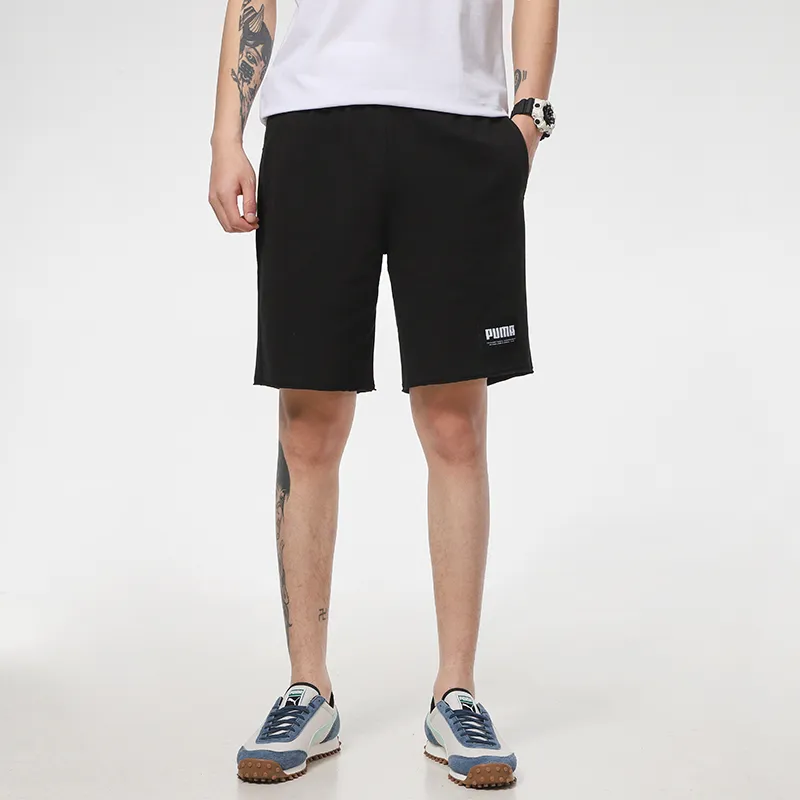 PUMA Casual Shorts Men Black-4