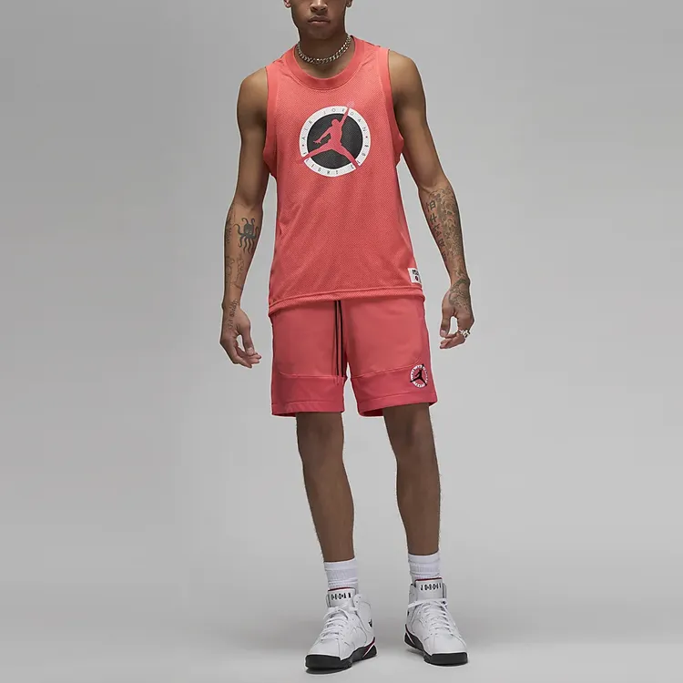 Jordan Flight MVP Tank Tops Men Red-2