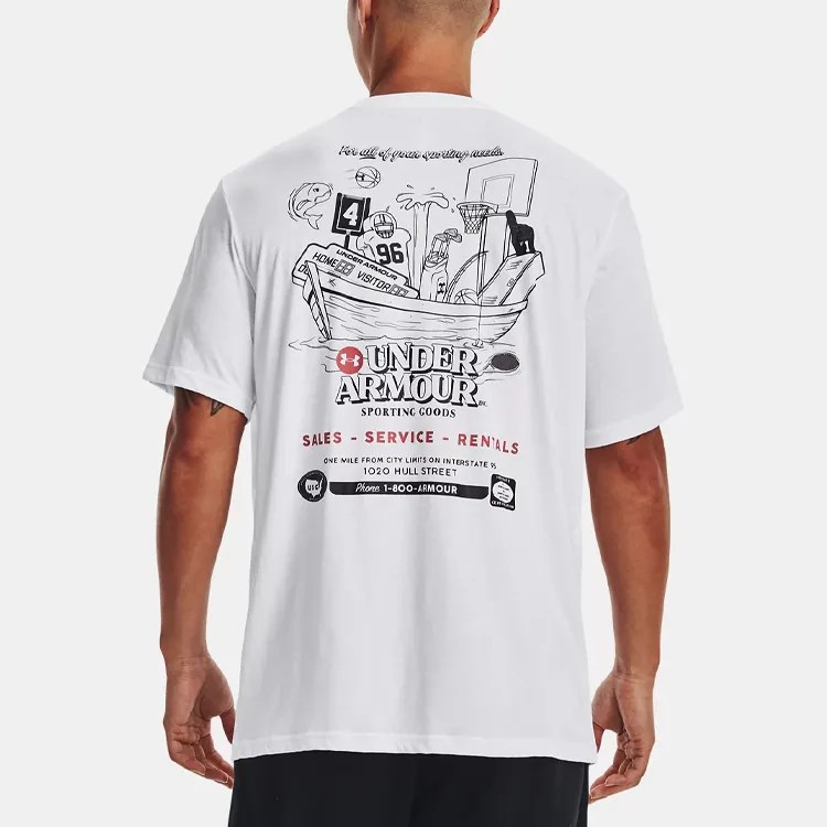 Under Armour T Shirt Men's White-4