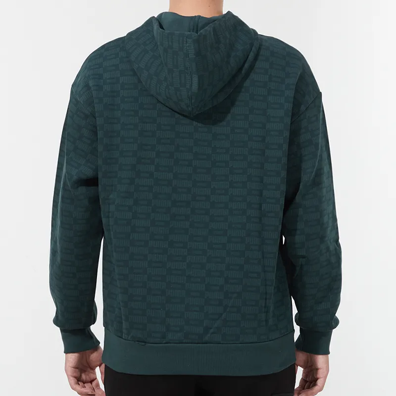 PUMA The Mascot T7 Sweatshirts Men Green-4