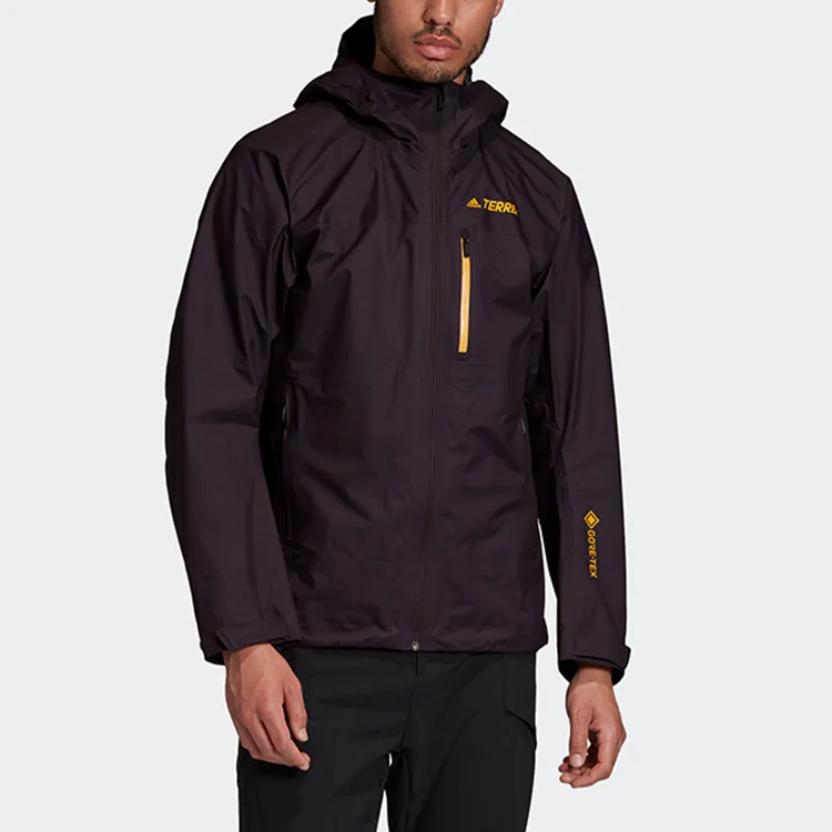 Adidas Windbreaker Jackets Men Dark Purple-2