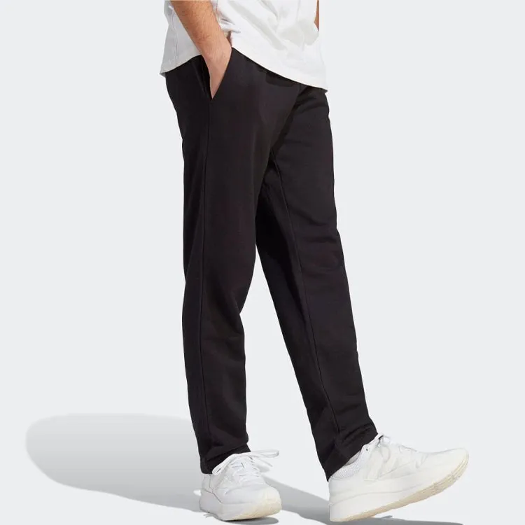 Adidas Knitted Sweatpants Men Black-3