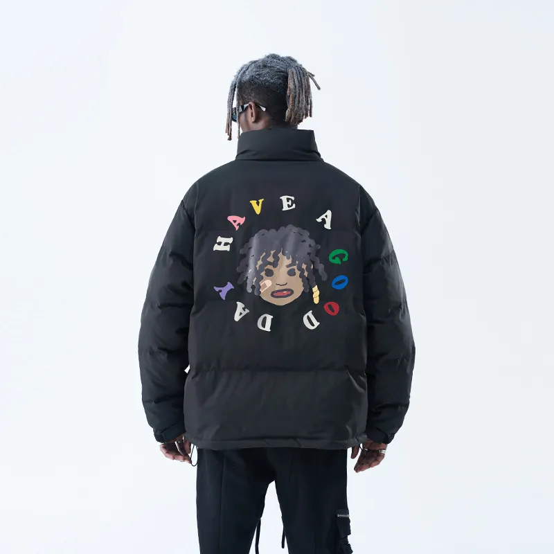 HARSH AND CRUEL Down Jacket Unisex-9