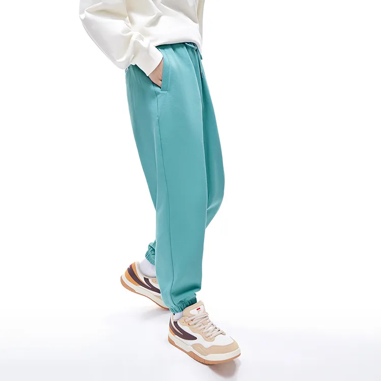 FILA FUSION Knitted Sports Pants Men's Ore Blue-5