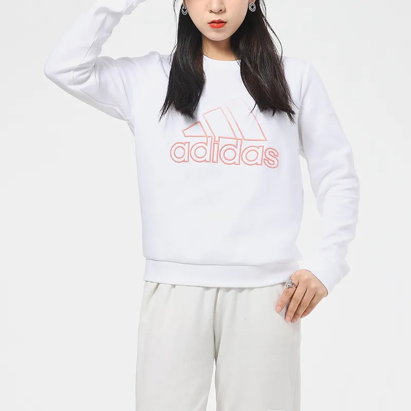 Adidas Sweatshirts Women's White-2