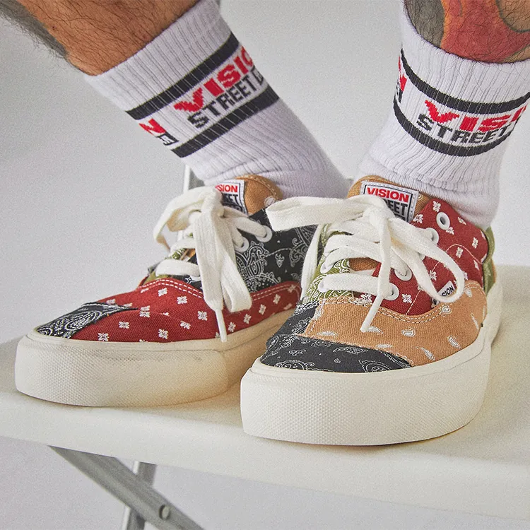 Vision Street Wear Street Wear 21FW Low Top Skateboard Shoes Unisex Multicolor-6