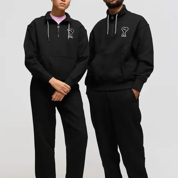 PUMA X Ami Half Zip Sweatshirt-1