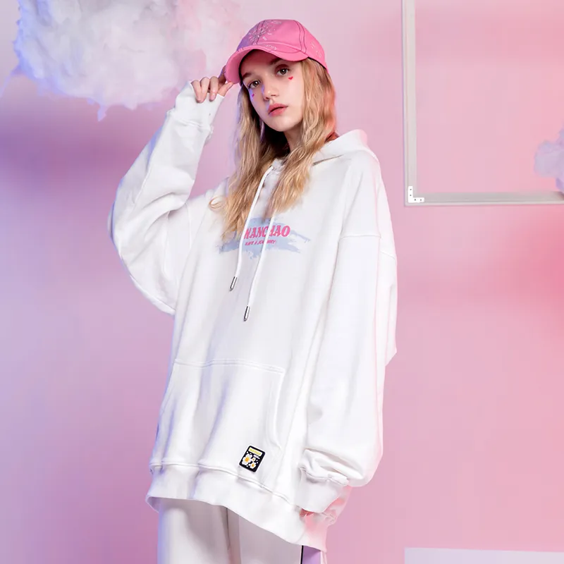 WANCHAO CP Hooded Loose Fit Regular Sweatshirt Unisex-3