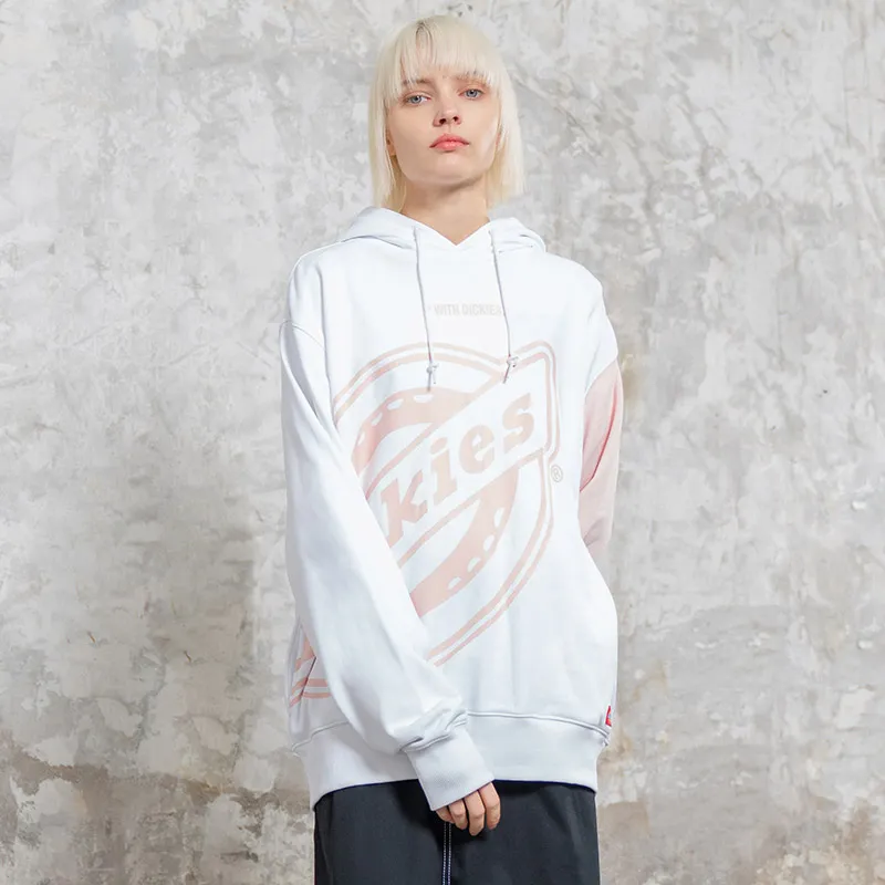 Dickies Sweatshirts Unisex White Pink-3